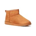 FabKids Girls' Warm Fleece Lined Platform Snow Boots Non-Slip Ankle Winter Boots