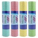 FABLAS Kitchen Towel Roll - Non-Woven, Reusable, Super Absorbent & Lint-Free | 160 Wipes (Pack of 2) - Perfect for Cleaning, Kitchen Accessories & More | Alternative to Microfiber & Tissue Rolls
