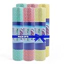 FABLAS Kitchen Towel Roll - Non-Woven, Reusable, Super Absorbent & Lint-Free | 160 Wipes (Pack of 2) - Perfect for Cleaning, Kitchen Accessories & More | Alternative to Microfiber & Tissue Rolls