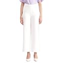 FableStreet Wide Leg Pants - Off White