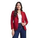 FableStreet Women39s Blazer Tailored Fit Single-Breasted