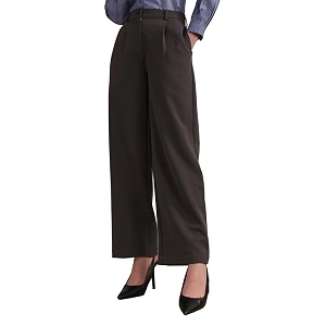 FableStreet Womens Formal Trousers High-Rise Pleated