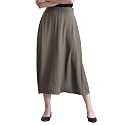 FableStreet Women39s Polyester A Line Midi Skirt