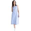 FableStreet Women Casual Midi Cotton Button Down