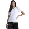 FableStreet Women Casual T-Shirt Crew Neck