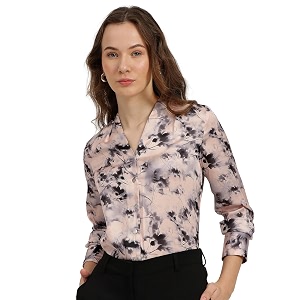 FableStreet Women Formal Shirt Relaxed Fit