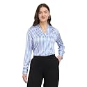 FableStreet Women Formal Shirt Relaxed Fit
