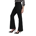FableStreet Women Formal Trousers Flared Mid-Rise