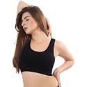Fabluk® Breathable Mesh Cotton Sports Bra, Anti-Bacterial, Durable Sports Mesh, Long-Lasting Comfort and Support- Free Size