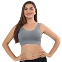 Fabluk® Breathable Mesh Cotton Sports Bra, Anti-Bacterial, Durable Sports Mesh, Long-Lasting Comfort and Support- Free Size