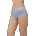 Fabluk Women's Cotton Mid Waist Hipster Panty with Lace Waist, Free Size (Pack of 1 OR 3)