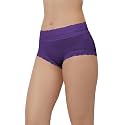 Fabluk Women's Cotton Mid Waist Hipster Panty with Lace Waist, Free Size (Pack of 1 OR 3)