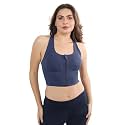 Fabluk Women39s Medium Impact Front Zip Sports