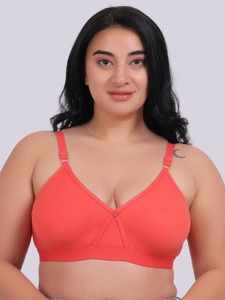 Fabme Plus Size Women Full Coverage Non