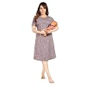 Fabme Women39s Above Knee Length Printed Pre