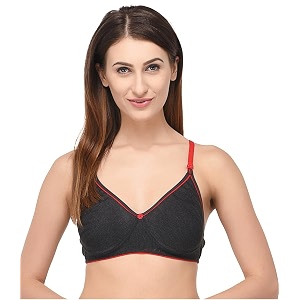 Fabme Cotton Womens Non-Padded Non Wired Bra