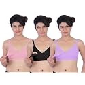 Fabme Women39s Nursing Bra Pack of 3