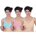 Fabme Women39s Nursing Bra Pack of 3