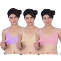 Fabme Women39s Nursing Bra Pack of 3