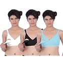 Fabme Women39s Nursing Bra Pack of 3