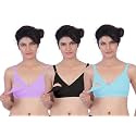 Fabme Women39s Nursing Bra Pack of 3