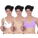Fabme Women39s Nursing Bra Pack of 3