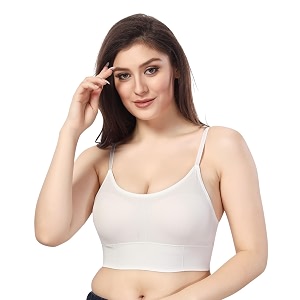 Fabme Womens Nylon Blend Wire Free Casual