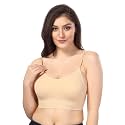 Fabme Women39s Nylon Blend Wire Free Casual