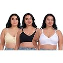 Fabme Women39s Seamless Plus Size Cross-Belt -White