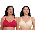 Fabme Women39s Seamless Plus Size Cross-Belt -White