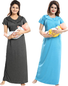 fabme women maternitynursing nighty