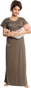 Fabme Women Maternity/Nursing Nighty