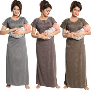 fabme women maternitynursing nighty