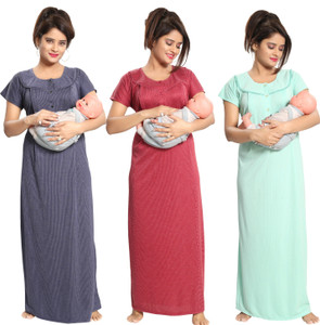 fabme women maternitynursing nighty