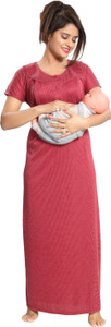 fabme women maternitynursing nighty