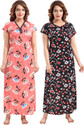 Fabme Women Nighty Set