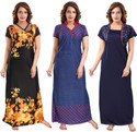 Fabme Women Nighty Set