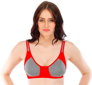 Fabme Women Sports Non Padded Bra