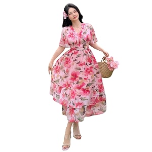 FABNEX One Piece Long Maxi Dresses for