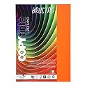 Fabriano Copytinta Coloured Craft Paper A4 Size, 80 GSM, (60 sheets),Orange Shade (Aragosta) | Ideal for photocopies, laser, prints, fax, dividers, covers, collages, craft, school, office