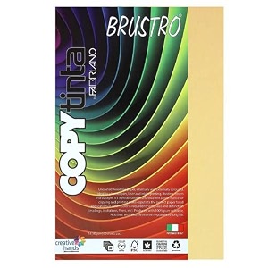 fabriano copytinta coloured craft paper a4 size 80 gsm 60 sheets light yellow shade banana  ideal for photocopies laser prints fax dividers covers collages craft school office