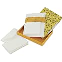 Fabriano Medioevalis Cards &amp; Envelopes Set, 20/Pkg., 4.5" x 6.75", White (71-19044206)