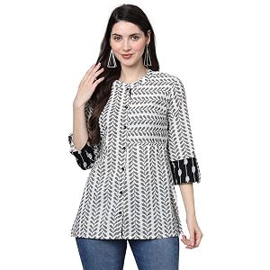 FABRIC FITOOR Womens Cotton White Color Regular