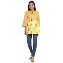 FABRIC FITOOR Women39s Floral Print Cotton Peplum