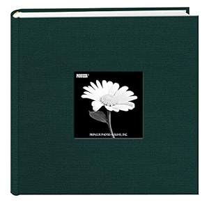 fabric frame cover photo album 200 pockets hold 4x6 photos majestic teal