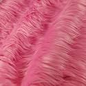 FabricLA Shaggy Faux Fur Fabric - 30" X 36" Inches Pre-Cut - Use Fake Fur Fabric for DIY, Craft Fur Decoration, Fashion Accessory, Hobby - Bubble Gum