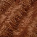 FabricLA Shaggy Faux Fur Square - 15" X 15" Inches Pre-Cut - Use Fake Fur Fabric for DIY, Craft Decoration, Fashion Accessory, Gnome, Hobby - Mocha Mousse