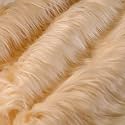 FabricLA Shaggy Faux Fur Square - 6" X 6" Inches Pre-Cut - Use Fake Fur Fabric for DIY, Craft Fur Decoration, Fashion Accessory, Gnome, Hobby - Latte