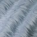FabricLA Shaggy Faux Fur Square - 6" X 6" Pre-Cut for DIY, Craft Decoration, Fashion Accessory, Gnome, Hobby - Baby Blue Fabric