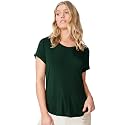 Fabricorn Plain High Low Hem Cotton Tshirt